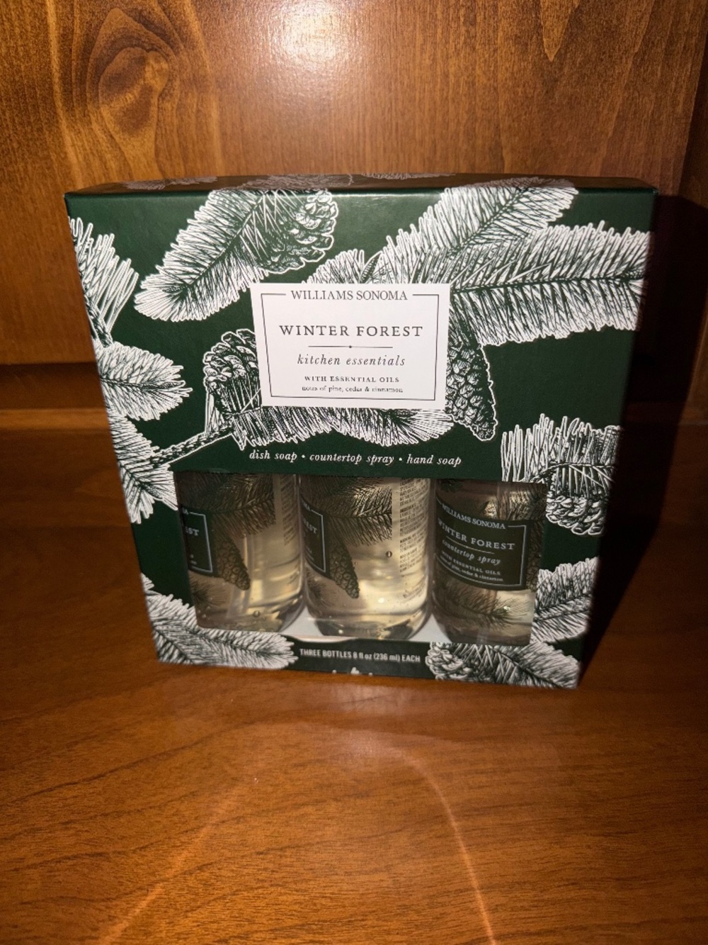 Williams Sonoma WINTER FOREST Kitchen Essentials with Essential Oils